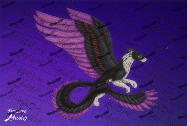 Soaring in the Sunset-Original Artwork
